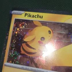 CHEEK DOUBLE WHOLE SWIRL BLEED 🌀💫 Pikachu 051/162 30th Cosmo Holo Pokemon Card - Image 2