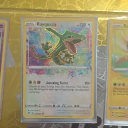 Pokemon Zacian, Rayquaza, Raikou Vivid Voltage Holo Full Art Card Lot - Image 3
