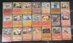 Growlithe, Arcanine Pokemon Card Lot Of 21 - Image 1