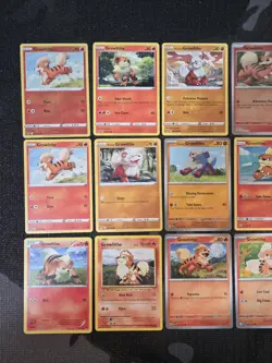 Growlithe, Arcanine Pokemon Card Lot Of 21 - Image 2