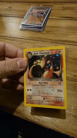 Dark Charizard 4/82 Team Rocket Set Holo Rare Pokemon Card WOTC - Image 2