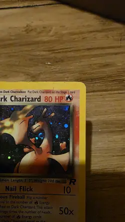 Dark Charizard 4/82 Team Rocket Set Holo Rare Pokemon Card WOTC - Image 3