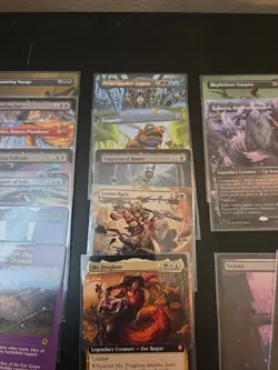 Mtg Borderless/Full Art Card Lot X 23 NM - Image 3