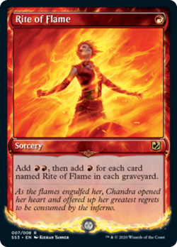 Rite of Flame Signature Spellbook: Chandra NM Red Rare MAGIC MTG CARD ABUGames - Image 1