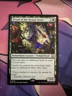 MTG Dryad of the Ilysian Grove 0225 Reg Modern Horizons 3 Commander NM M3C - Image 1