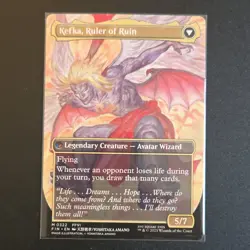 Magic: The Gathering FFVI Kefka Court Mage (Borderless) Universe Beyond FF - Image 2