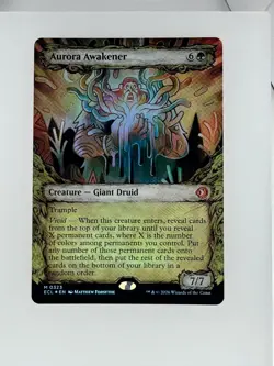2026 Magic: The Gathering Lorwyn Eclipsed Aurora Awakener (Showcase) 323 NM - Image 1