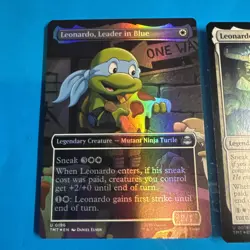 Leonardo, Leader in Blue - TMNT (TMT) C 0018 (x2) *1 foil/1 full art - Image 2