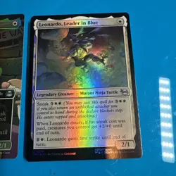 Leonardo, Leader in Blue - TMNT (TMT) C 0018 (x2) *1 foil/1 full art - Image 3