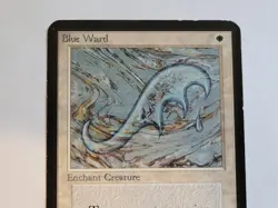Magic The Gathering Blue Ward Alpha Edition Regular LP - Image 2