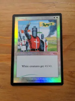 1 BANNED MTG Magic The Gathering Crusades | DCI Foil Promo PSUS| 1999 | LP - Image 1