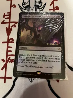 MTG Torment of Hailfire - Foil - Prerelease Promo, Hour of Devastation - Image 1