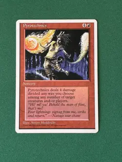 Pyrotechnics, Fourth Edition, Magic the Gathering MTG - Image 1
