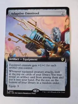 MTG - Adaptive Omnitool Extended Art - Aetherdrift - Image 1