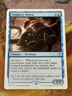 Displacer Kitten (White Border) Mystery Booster 2 Regular NM - Image 1