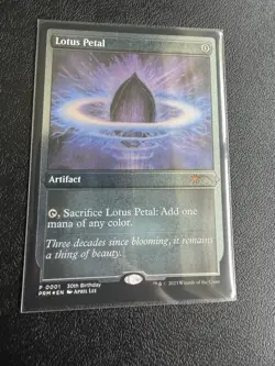 Lotus Petal (Foil Etched) Unique and Miscellaneous Promos Foil - Image 1