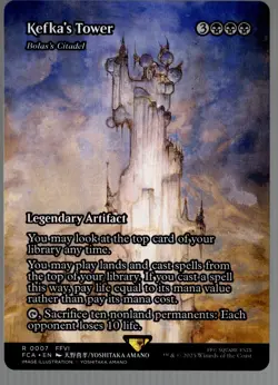 Kefka's Tower - Bolas's Citadel (Showcase) Final Fantasy NONFOIL NM - Image 1