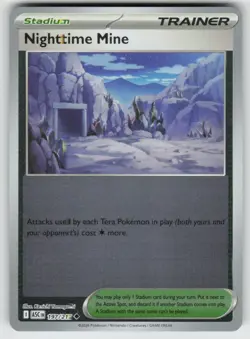 Nighttime Mine 197/217 Uncommon Ascended Heroes Pokemon Reverse Holo Near Mint - Image 1