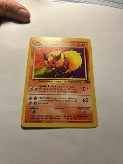 1999 Pokemon TCG - Flareon 19/64 - Jungle Set - Rare Vintage Card WOTC NEAR MINT - Image 3