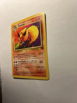 1999 Pokemon TCG - Flareon 19/64 - Jungle Set - Rare Vintage Card WOTC NEAR MINT - Image 5