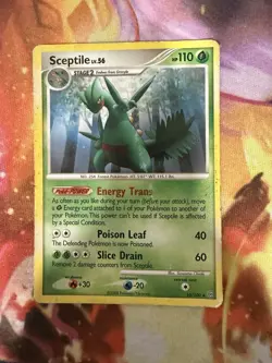 Sceptile - 10/100 - Pokemon Stormfront Non-Holo Card Hp - Image 1