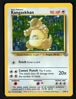 Kangaskhan LP 5/64 - Holo Jungle - Pokemon 1999 WOTC - Image 1