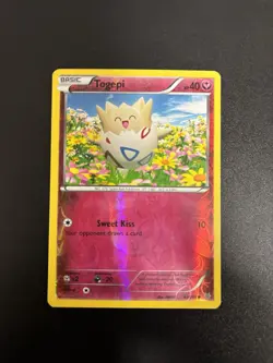 Pokemon TCG Togepi 43/108 Reverse Holo - Roaring Skies - NM - Image 1