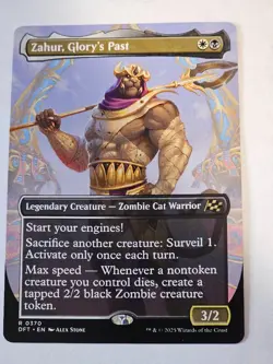 MTG - Zahur, Glory's Past Borderless - Aetherdrift - Image 1