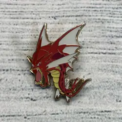 1x POKEMON NINTENDO OFFICIALLY LICENSED 1" Gyarados COLLECTOR'S PIN/BADGE - Image 1