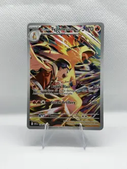 Ethan's Typhlosion 190/182 Illustration Rare Destined Rivals Pokemon Near Mint - Image 1