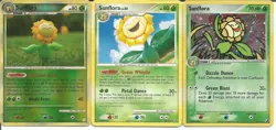 Pokemon TCG Sunflora L0T 38/132 rare - 16/115 holo - 31/123 Reverse Holo - NM/M - Image 1