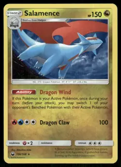 Salamence (Cosmos Holo) 106/168 Promo Pokemon Near Mint - Image 1