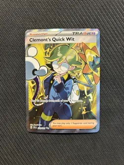 Pokemon TCG Clemont's Quick Wit 229/191! NM Condition! See Description! - Image 1