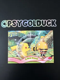 POKEMON TOPPS The MOVIE 2000 Lugia A New Friend Pikachu And Elekid - Image 1