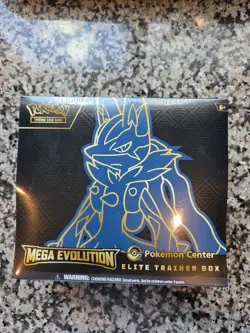 Mega Evolution Pokemon Center Elite Trainer Box (Lucario) - Image 1