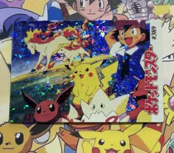 Pokemon Charizard Vintage Pocket Monsters Vending HOLO Prism Sticker 98 Nintendo - Image 1