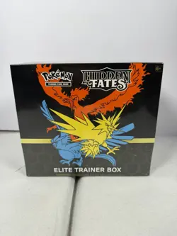 Pokemon Hidden Fates ETB Elite Trainer Box Sealed - Image 1