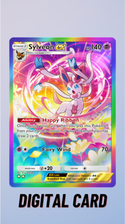 Sylveon EX Rainbow Eevee Grove Pokemon TCG Pocket 2 Star ⭐⭐ (English) - Image 1