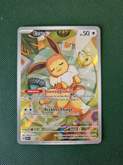 Pokemon Eevee SVP 173 - Pokemon Center Stamped - Black Star Promo - NM - Image 1