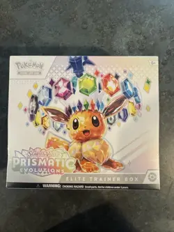 Pokemon TCG Scarlet & Violet Prismatic Evolutions ETB Sealed - Image 1