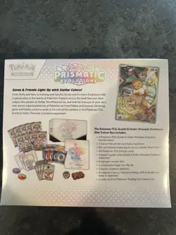 Pokemon TCG Scarlet & Violet Prismatic Evolutions ETB Sealed - Image 2