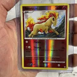 Pokemon TCG - Ponyta - 72/99 - Platinum Arceus - Reverse Holo (2009) LP Pokemon - Image 1