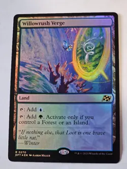 MTG - Willowrush Verge FOIL - Aetherdrift - Image 1