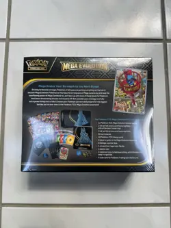 Pokemon Center ETB Mega Evolution Lucario Elite Trainer Box- Damaged - Image 3