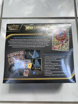 Pokemon Center ETB Mega Evolution Lucario Elite Trainer Box- Damaged - Image 3