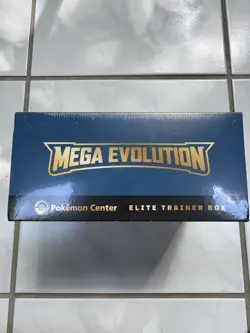 Pokemon Center ETB Mega Evolution Lucario Elite Trainer Box- Damaged - Image 5