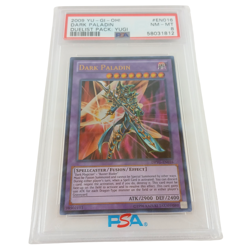 2009 Yu-Gi-Oh! Dark Paladin – DPYG-EN016 – PSA 8 NM-MT – Duelist Pack: Yugi - Image 1