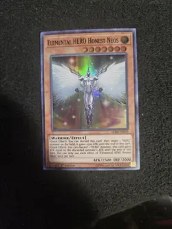 LED6-EN019 ELEMENTAL HERO HONEST NEOS SUPER RARE LP 1st EDITION - Image 1