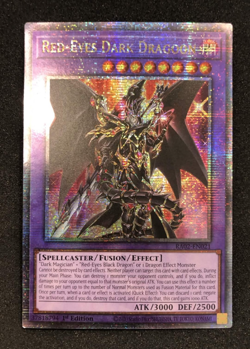 Yu-Gi-Oh! Red-Eyes Dark Dragoon RA02-EN021 Quarter Century Secret Rare (QCR) - Image 1