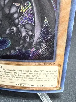 Yugioh Red-Eyes Baby Dragon LDS1-EN010 NM Secret Rare - Image 5